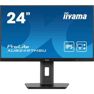 iiyama ProLite XUB2497HSU-B1 Computerbildschirm 61 cm (24") 1920 x 1080 Pixel Full HD LED Schwarz
