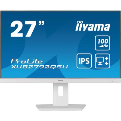 iiyama ProLite XUB2792QSU-W6 Computerbildschirm 68,6 cm (27") 2560 x 1440 Pixel Wide Quad HD LED Weiß