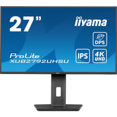 iiyama ProLite XUB2792UHSU-B6 Computerbildschirm 68,6 cm (27") 3840 x 2160 Pixel 4K Ultra HD LED Schwarz