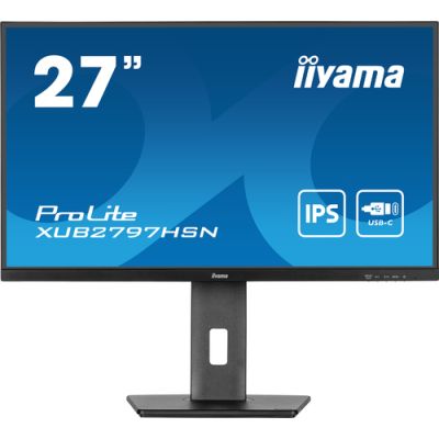 iiyama ProLite XUB2797HSN-B1 Computerbildschirm 68,6 cm (27") 1920 x 1080 Pixel Full HD LED Schwarz