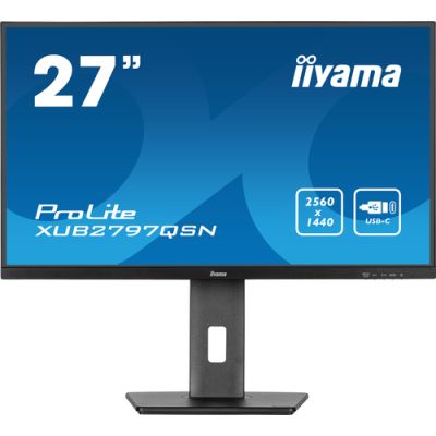 iiyama ProLite XUB2797QSN-B1 Computerbildschirm 68,6 cm (27") 2560 x 1440 Pixel Wide Quad HD LED Schwarz