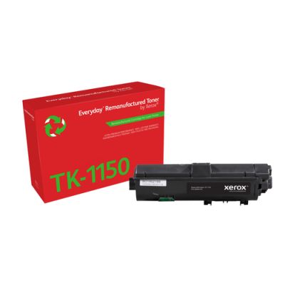 Everyday Wiederaufbereiteter Everyday™ Schwarz wiederaufbereiteter Toner von Xerox, kompatibel mit Kyocera TK-1150, Standardkapazität