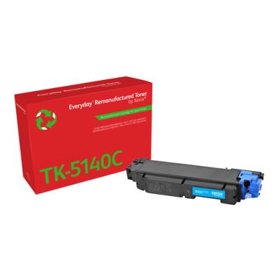 Everyday Wiederaufbereiteter Everyday™ Cyan wiederaufbereiteter Toner von Xerox, kompatibel mit Kyocera TK-5140C, Standardkapazität