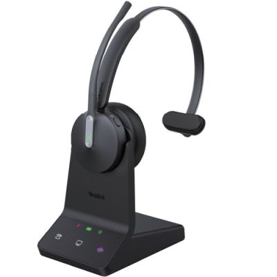 Yealink WH64 Hybrid Mono UC Kopfhörer Kabellos Kopfband Büro/Callcenter Mikro-USB Bluetooth Schwarz