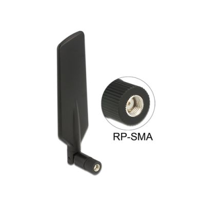 DeLOCK 12409 Netzwerk-Antenne Omnidirektionale Antenne RP-SMA 4 dBi