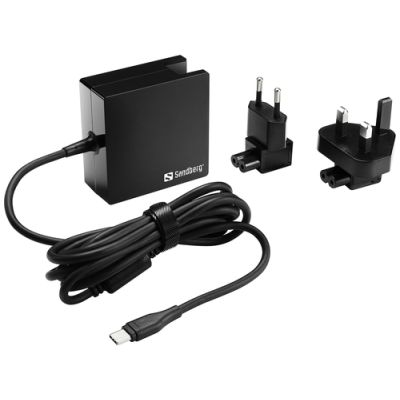 Sandberg USB-C PD AC-Charger 65W EU+UK