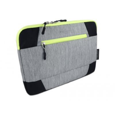 DeLOCK 18410 Laptoptasche 33,8 cm (13.3") Schutzhülle Schwarz, Grau, Gelb