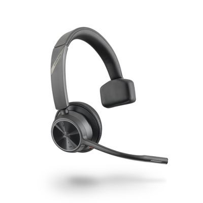 POLY VOYAGER 4310 UC Kopfhörer Kabellos Kopfband Büro/Callcenter USB Typ-A Bluetooth Schwarz