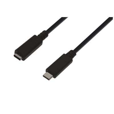M-Cab 2200050 USB Kabel 0,5 m USB 3.2 Gen 1 (3.1 Gen 1) USB C Schwarz