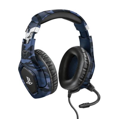 Trust GXT 488 Forze PS4 Kopfhörer Kabelgebunden Kopfband Gaming Schwarz, Blau