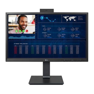 LG 24CQ650N-6N Intel® Celeron® N5105 60,5 cm (23.8") 1920 x 1080 Pixel All-in-One thin client 4 GB DDR4-SDRAM 16 GB eMMC Wi-Fi 6 (802.11ax) Schwarz