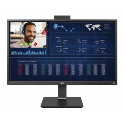 LG 27CQ650I-6N Intel® Pentium® N6005 68,6 cm (27") 1920 x 1080 Pixel All-in-One thin client 8 GB DDR4-SDRAM 16 GB eMMC Wi-Fi 6 (802.11ax) Schwarz