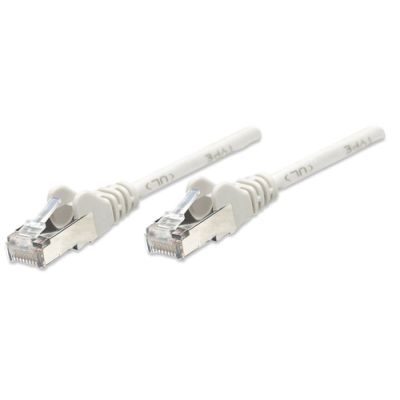 Intellinet Netzwerkkabel, Cat5e, SF/UTP, CCA, Cat5e-kompatibel, RJ45-Stecker/RJ45-Stecker, 10,0 m, grau