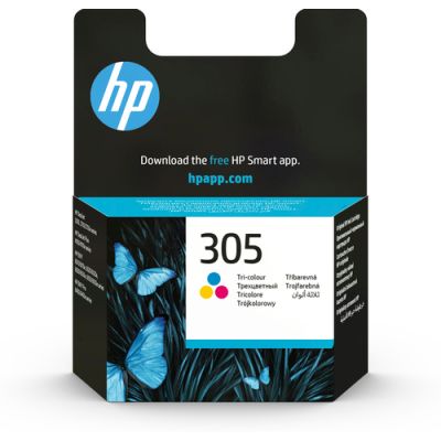 HP 305 Cyan/Magenta/Gelb Original Druckerpatrone
