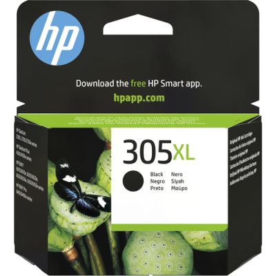 HP 305XL Schwarz Original Druckerpatrone mit hoher Reichweite