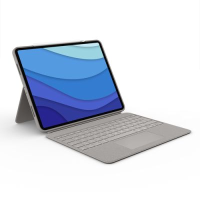 Logitech Combo Touch Sand Smart Connector Deutsch