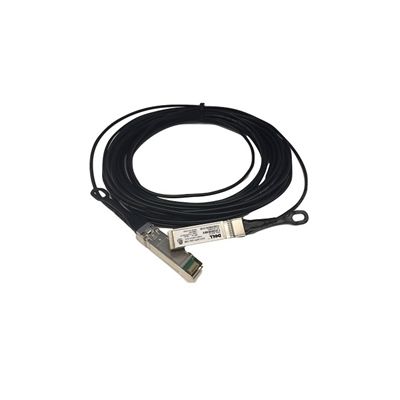 DELL 470-ABLU Glasfaserkabel 10 m SFP+ Schwarz
