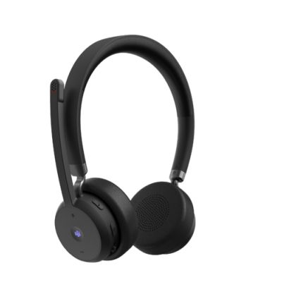 Lenovo Wireless VoIP Headset Kopfhörer Kabellos Kopfband Büro/Callcenter Bluetooth Schwarz