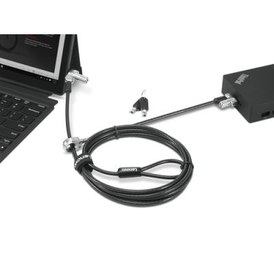 Lenovo 4XE1B81918 Kabelschloss Schwarz 1,8 m