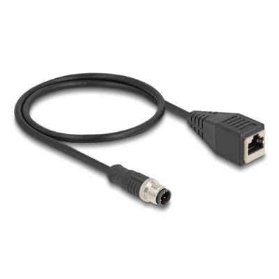 DeLOCK 60622 Netzwerkkabel Schwarz 0,5 m Cat5e S/FTP (S-STP)