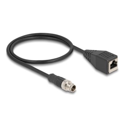 DeLOCK 60623 Netzwerkkabel Schwarz 0,5 m Cat5e S/FTP (S-STP)