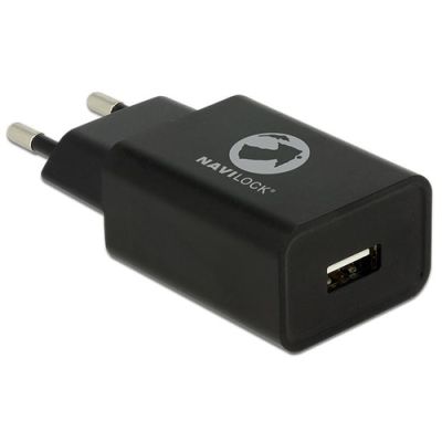 Navilock 62968 Ladegerät für Mobilgeräte Universal Schwarz AC Drinnen