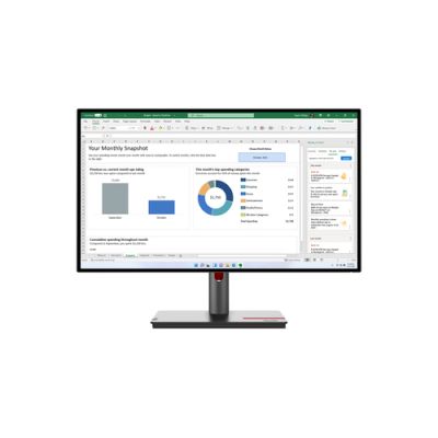 Lenovo ThinkVision P27h-30 LED display 68,6 cm (27") 2560 x 1440 Pixel Quad HD LCD Schwarz