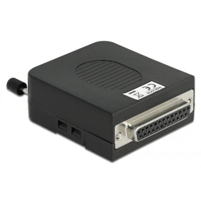 DeLOCK 66267 Drahtverbinder Parallel DB25, 26 Pin Terminalblock Schwarz