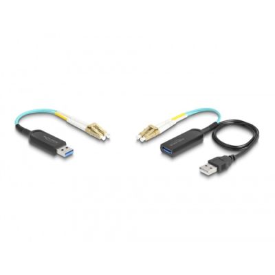 DeLOCK 66466 USB Kabel 0,2 m USB A Schwarz