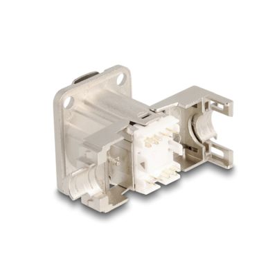 DeLOCK 67064 Drahtverbinder RJ45 Silber