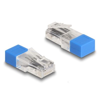 DeLOCK 67187 Drahtverbinder RJ45 Blau