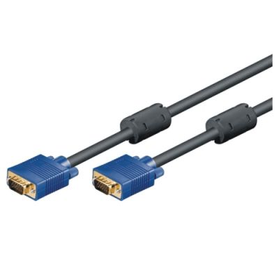 M-Cab SVGA Monitorkabel - St/St - 3.0m - schwarz/blau, FullHD /F