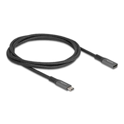 DeLOCK 80022 USB Kabel USB 3.2 Gen 2 (3.1 Gen 2) 1 m USB C Schwarz