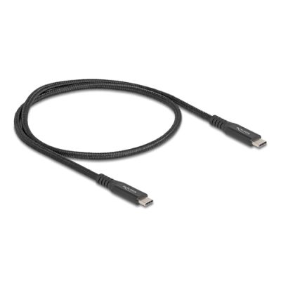 DeLOCK 80023 USB Kabel USB4 Gen 2x2 0,5 m USB C Schwarz