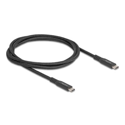 DeLOCK 80024 USB Kabel USB 3.2 Gen 2x2 1 m USB C Schwarz