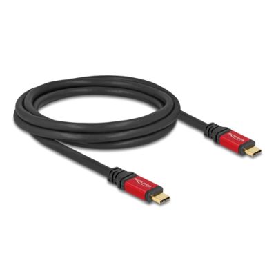 DeLOCK 80041 USB Kabel USB 2.0 2 m USB C Schwarz, Rot