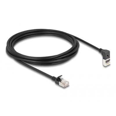 DeLOCK 80289 Netzwerkkabel Schwarz 3 m Cat6a S/FTP (S-STP)