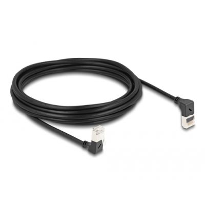 DeLOCK 80296 Netzwerkkabel Schwarz 5 m Cat6a S/FTP (S-STP)