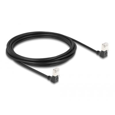 DeLOCK 80301 Netzwerkkabel Schwarz 3 m Cat6a S/FTP (S-STP)