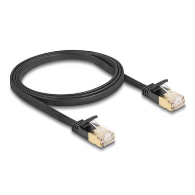 DeLOCK 80345 Netzwerkkabel Schwarz 1 m Cat7 U/FTP (STP)