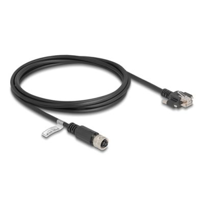 DeLOCK 80445 Netzwerkkabel Schwarz 2 m Cat5e F/UTP (FTP)