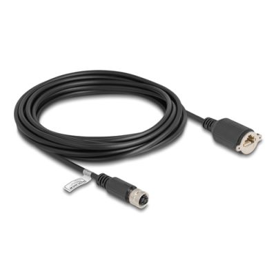 DeLOCK 80455 Netzwerkkabel Schwarz 5 m Cat5e F/UTP (FTP)