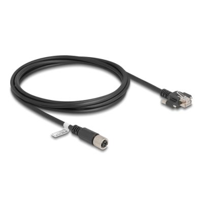 DeLOCK 80457 Netzwerkkabel Schwarz 2 m Cat5e F/UTP (FTP)