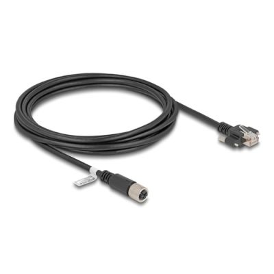 DeLOCK 80458 Netzwerkkabel Schwarz 3 m Cat5e F/UTP (FTP)