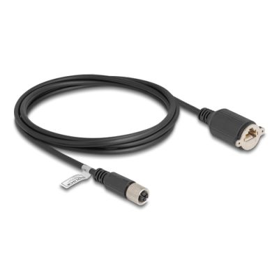 DeLOCK 80461 Netzwerkkabel Schwarz 2 m Cat5e F/UTP (FTP)