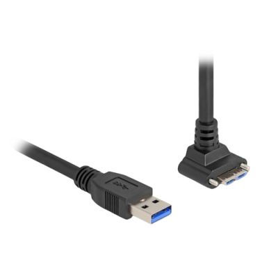 DeLOCK 80483 USB Kabel USB 3.2 Gen 1 (3.1 Gen 1) 1 m USB A Micro-USB B Schwarz