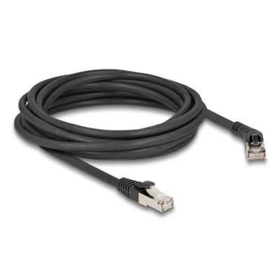 DeLOCK 80499 Netzwerkkabel Schwarz 5 m Cat6a S/FTP (S-STP)