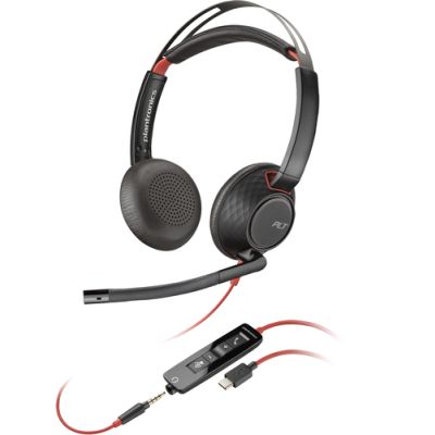 POLY Blackwire C5220 USB-C-Headset +Inline-Kabel (Packungseinheit)