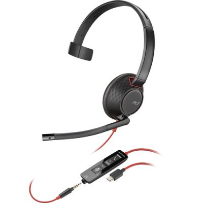 POLY Blackwire C5210 USB-C-Headset +Inline-Kabel (Packungseinheit)