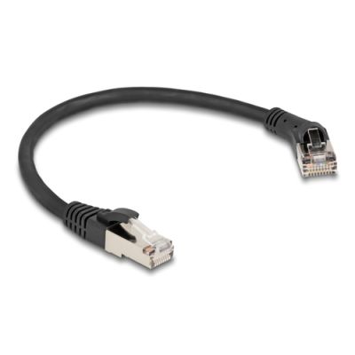 DeLOCK 80626 Netzwerkkabel Schwarz 0,25 m Cat8.1 S/FTP (S-STP)